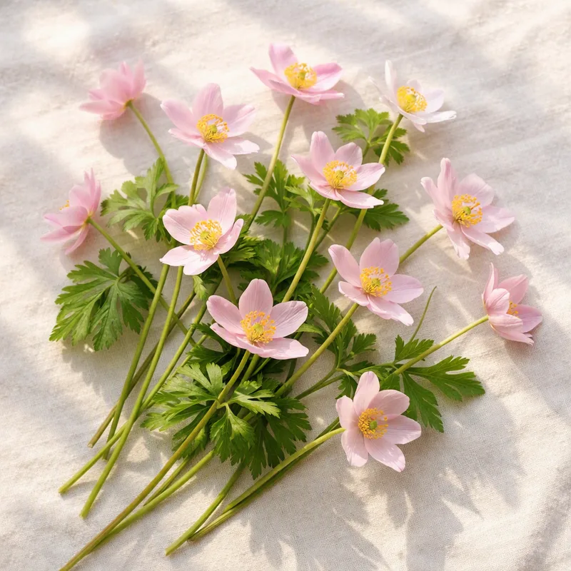 Anémona rosa - imagem 4