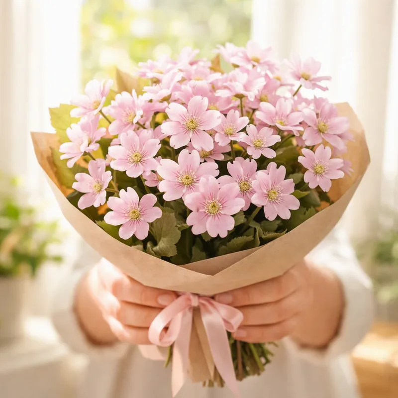 Anémona rosa - imagem 3