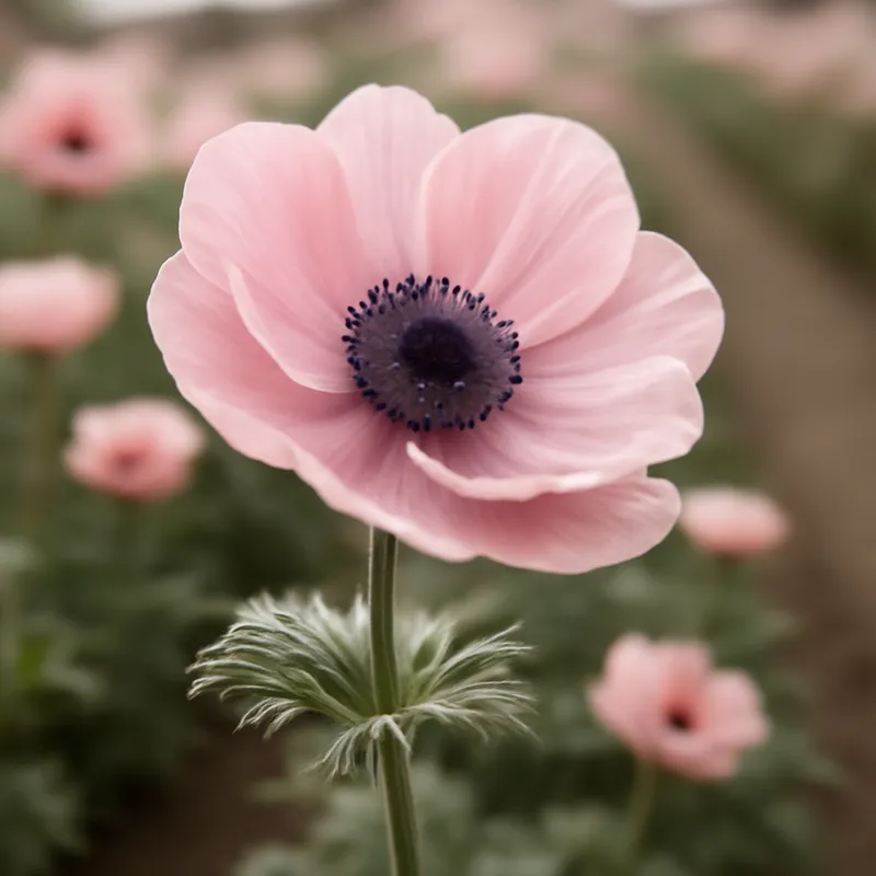 Anémona - rosa - imagem 4