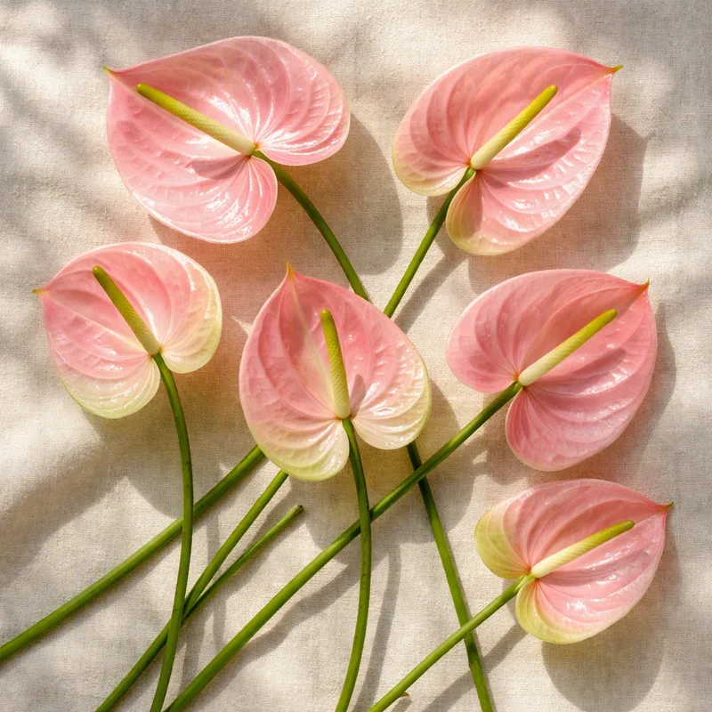 Antúrio (flor-flamingo) - rosa - imagem 4