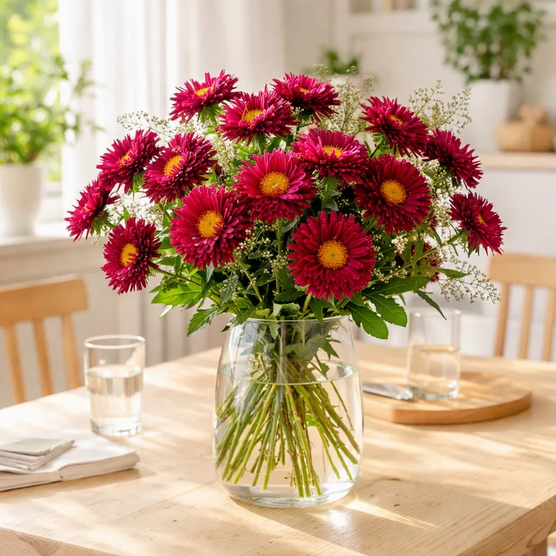 Aster vermelho - imagem 2