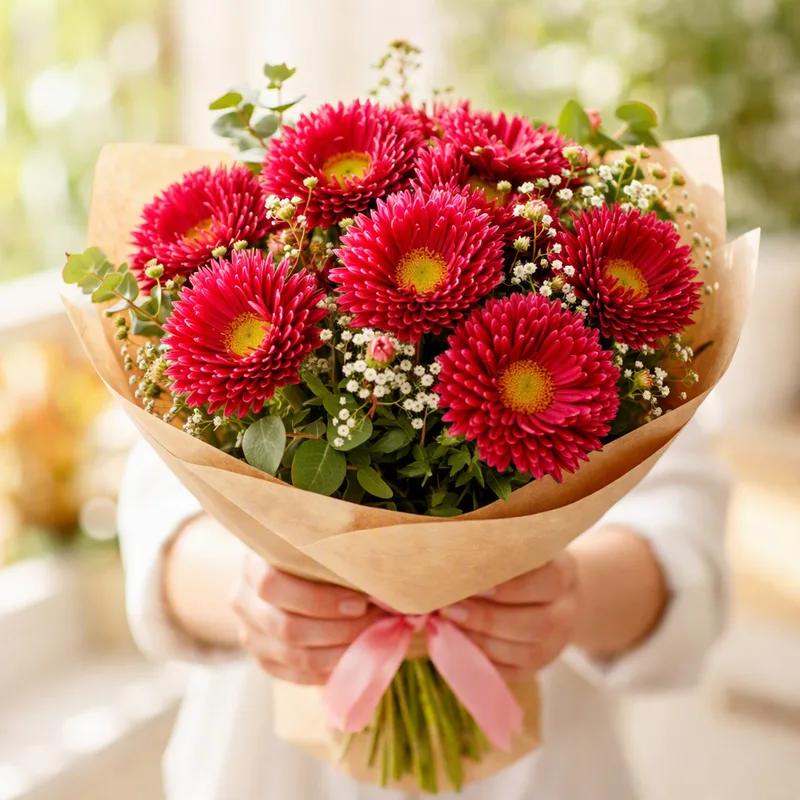 Aster vermelho - imagem 3
