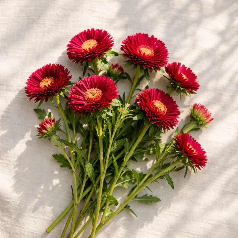 Aster vermelho - imagem 4