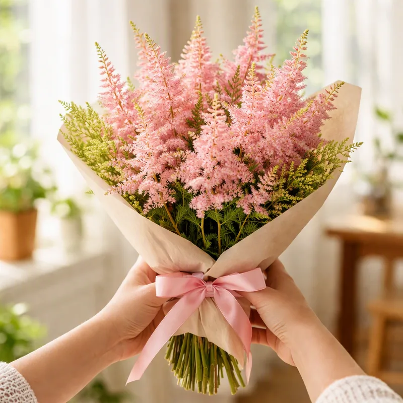 Astilbe - rosa - imagem 3