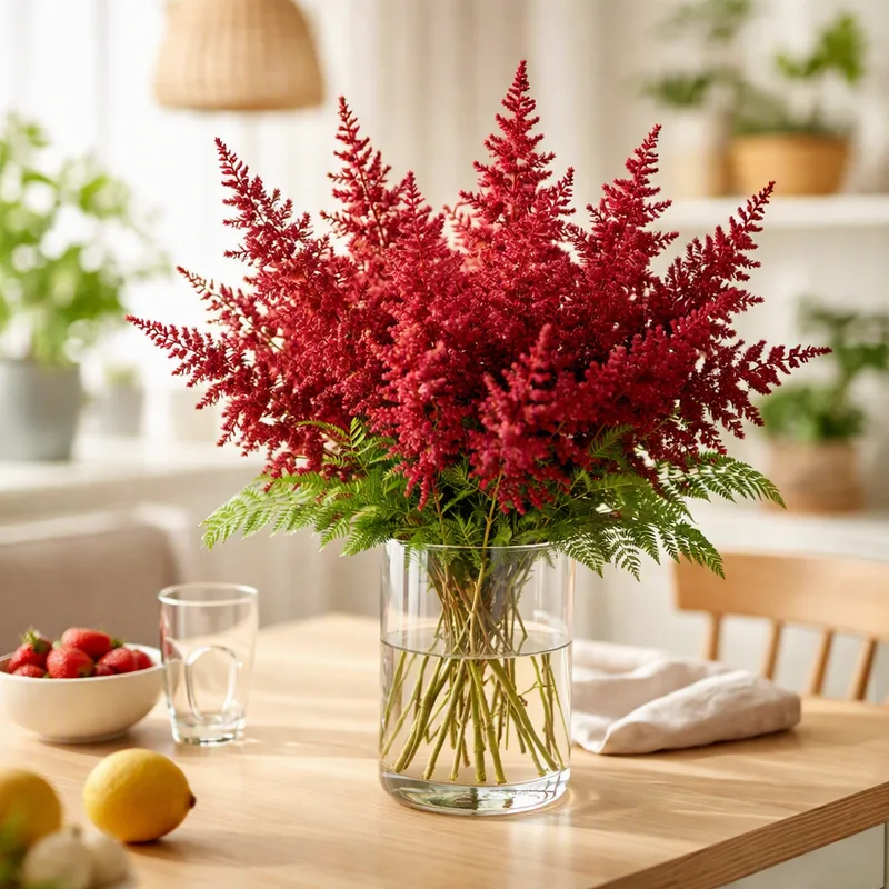 Astilbe vermelha - imagem 2