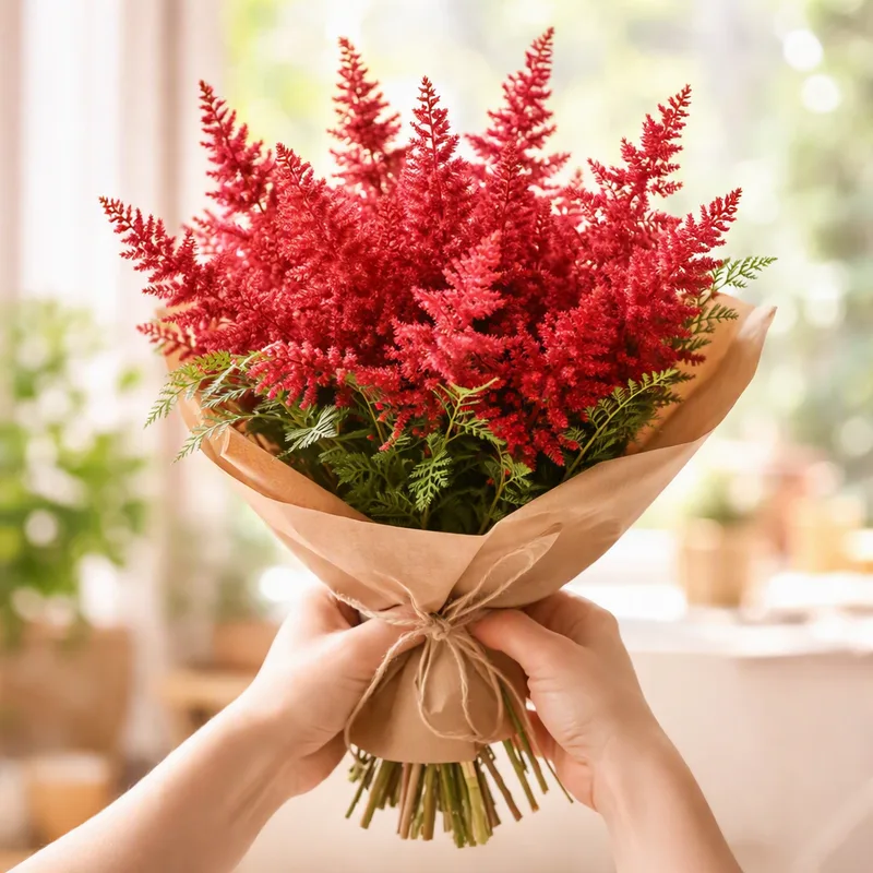 Astilbe vermelha - imagem 3