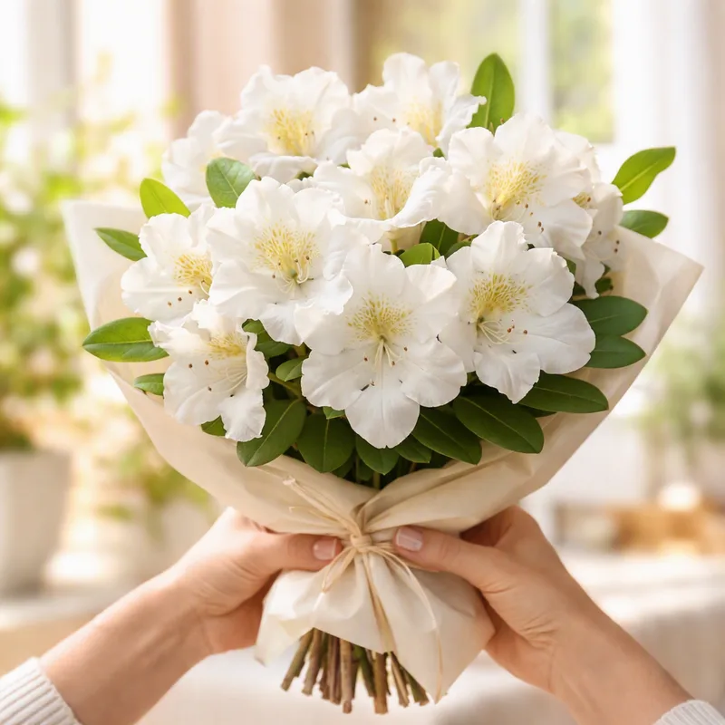 Azalea branca - imagem 3