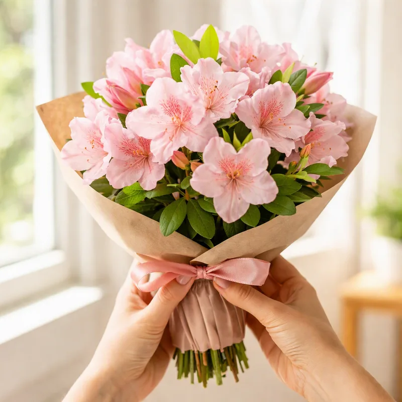Azalea - rosa - imagem 3