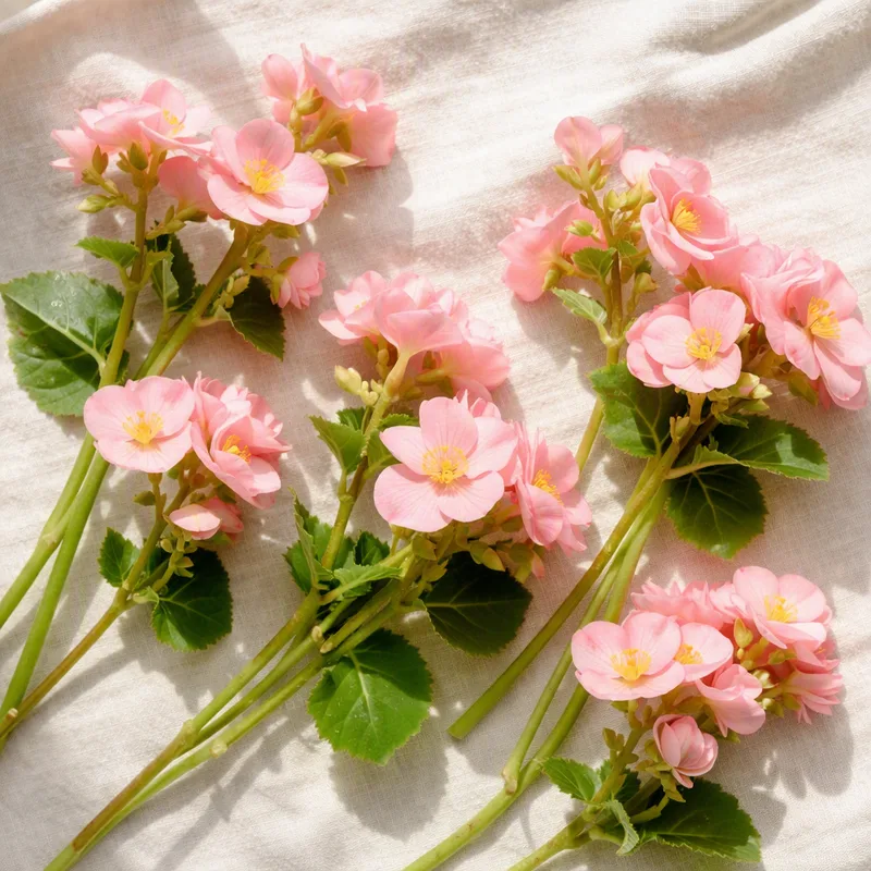 Begónia rosa - imagem 4