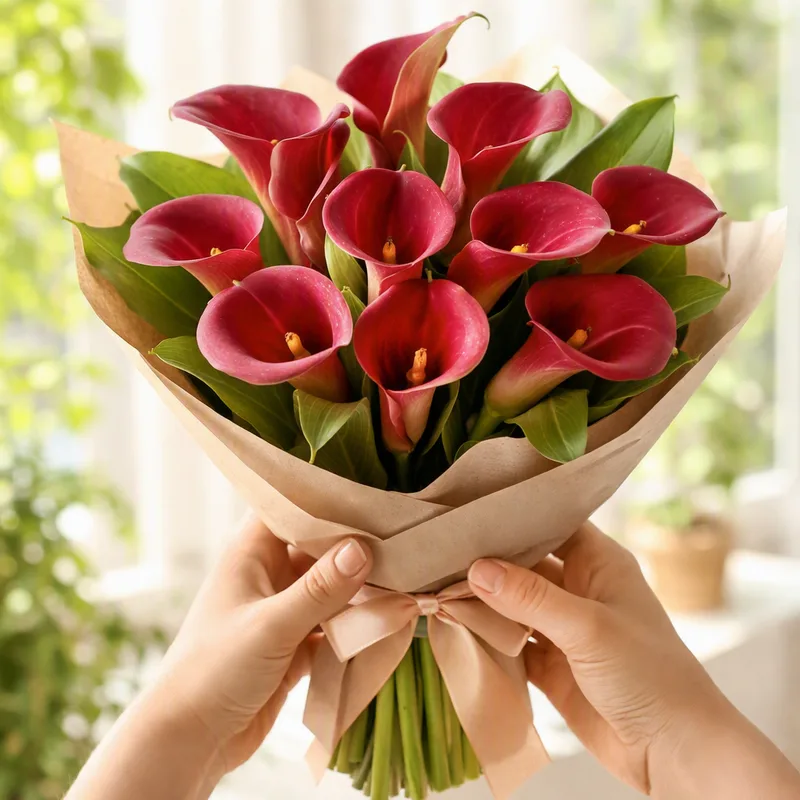 Calla vermelha - imagem 3