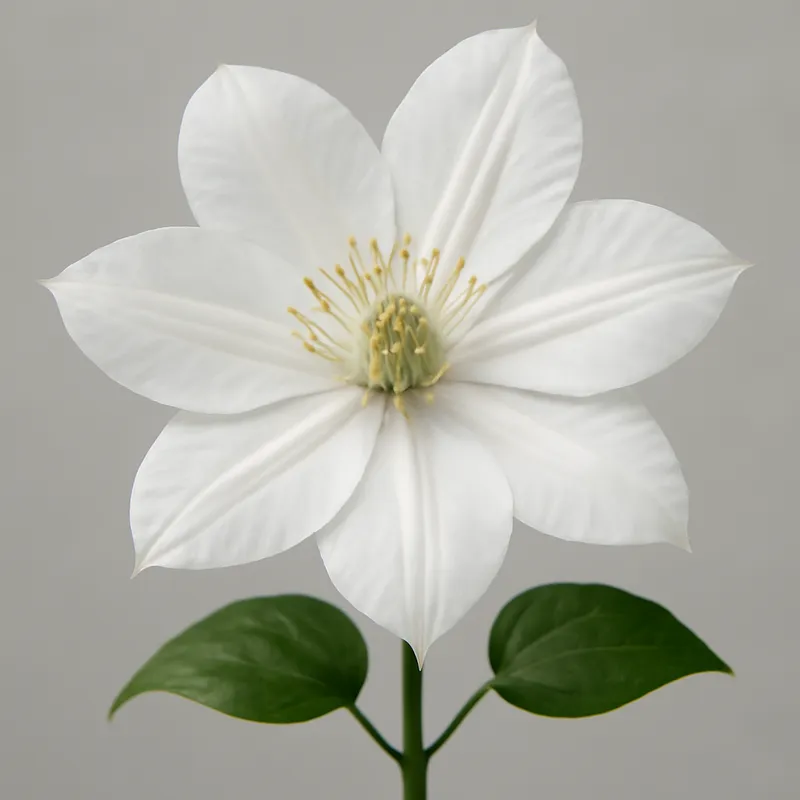 Clematite branca