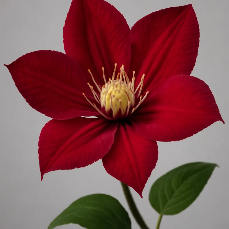 Clematite vermelha