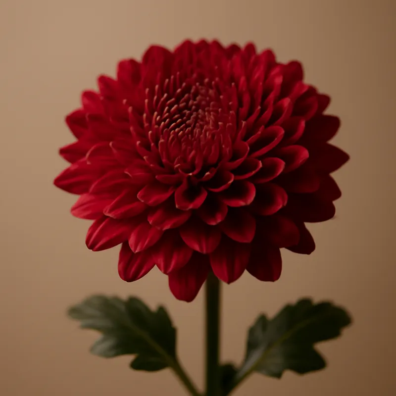 Crisântemo vermelho