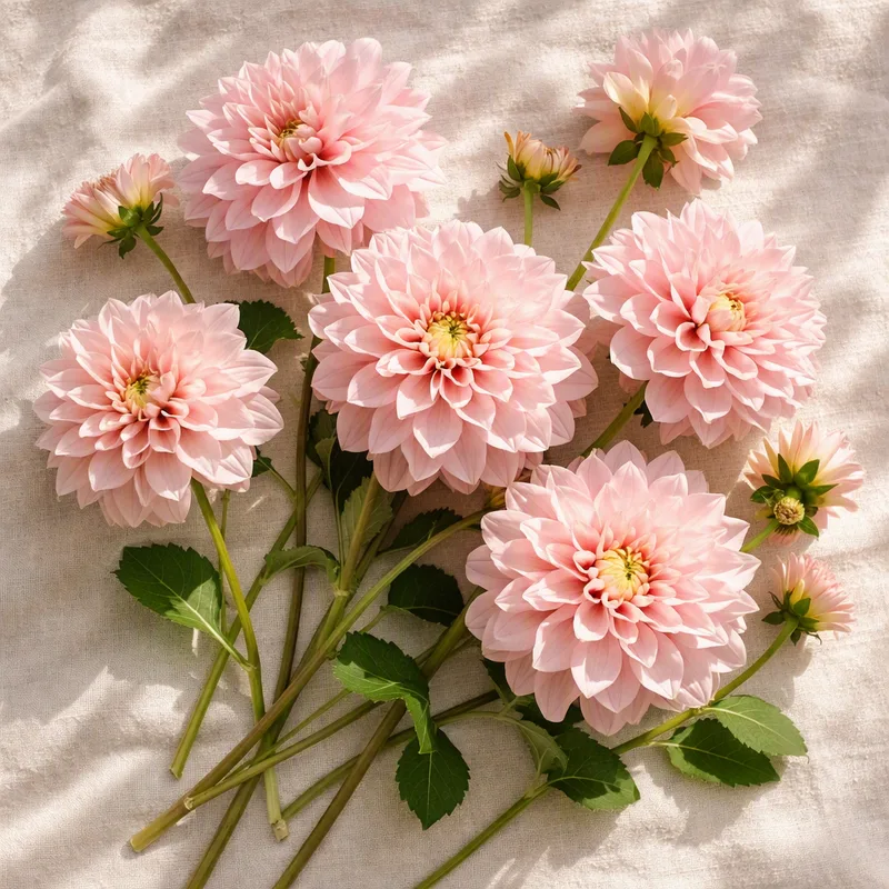 Dália - rosa - imagem 4