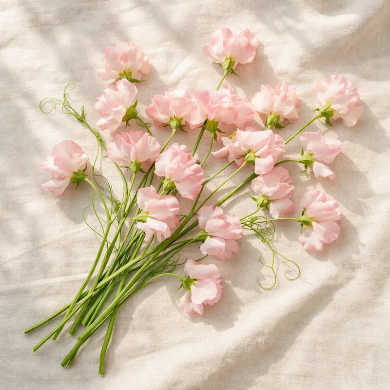 Ervilha-de-cheiro rosa - imagem 4
