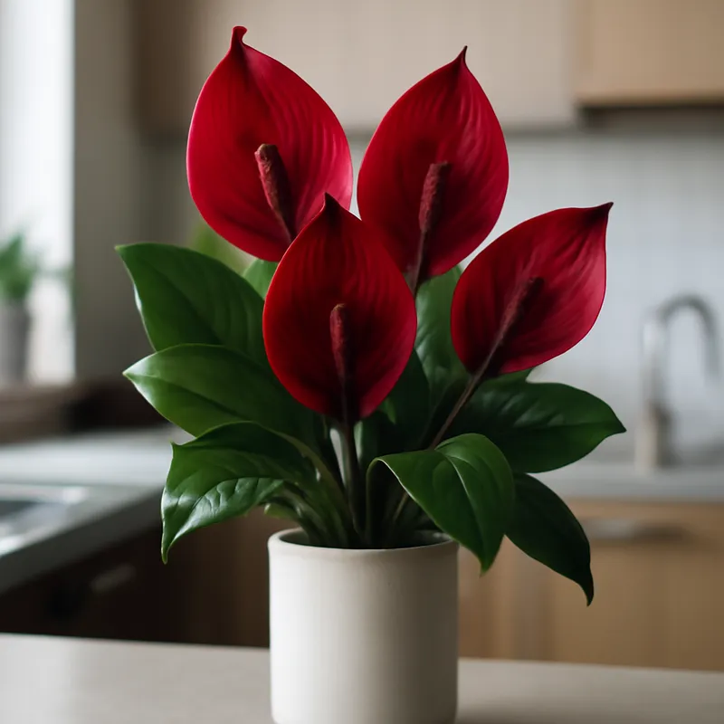 Espathiphyllum vermelho - imagem 3