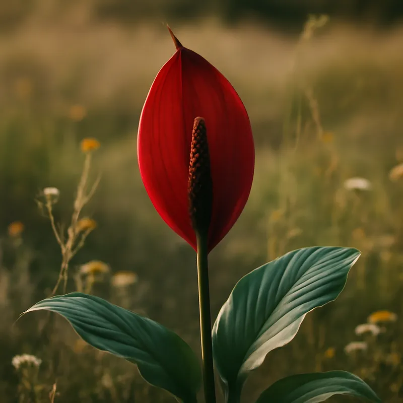 Espathiphyllum vermelho - imagem 4