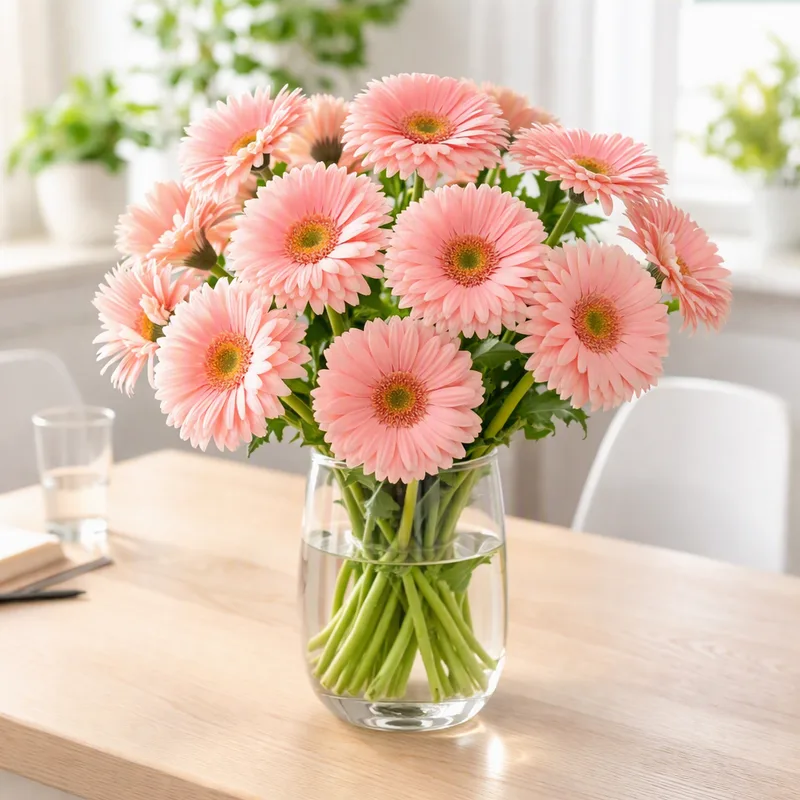 Gerbera - rosa - imagem 2