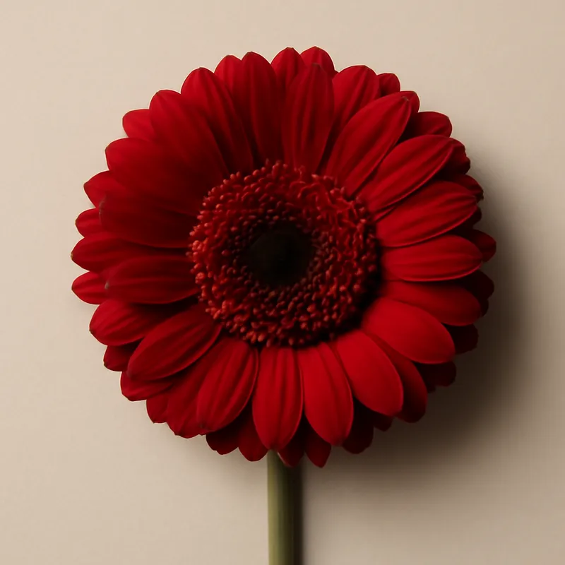 Gerbera vermelha