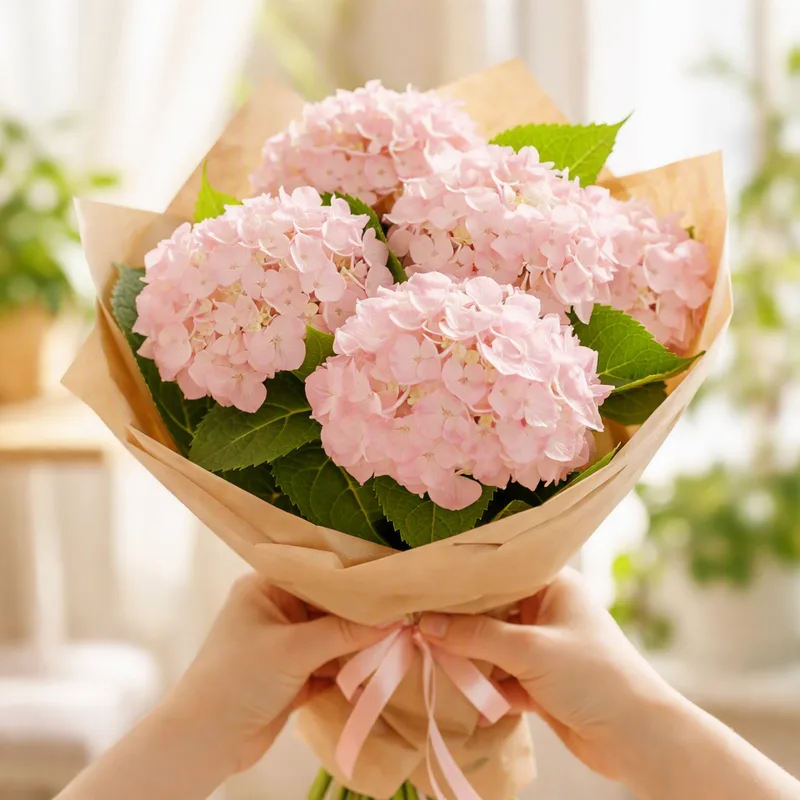 Hortênsia - rosa - imagem 3