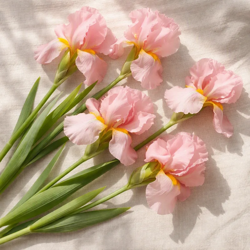 Iris rosa - imagem 4