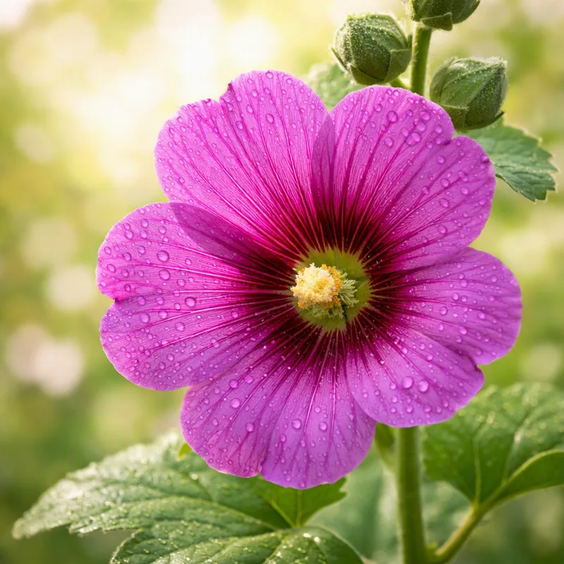 Malva-rosa clássica - imagem 1