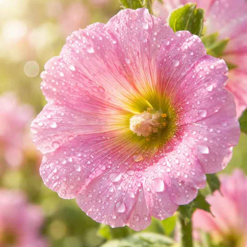 Malva-rosa cor-de-rosa - imagem 1