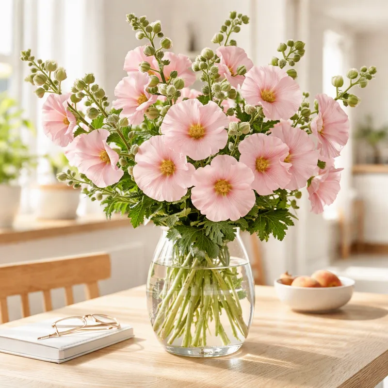 Malva-rosa cor-de-rosa - imagem 2