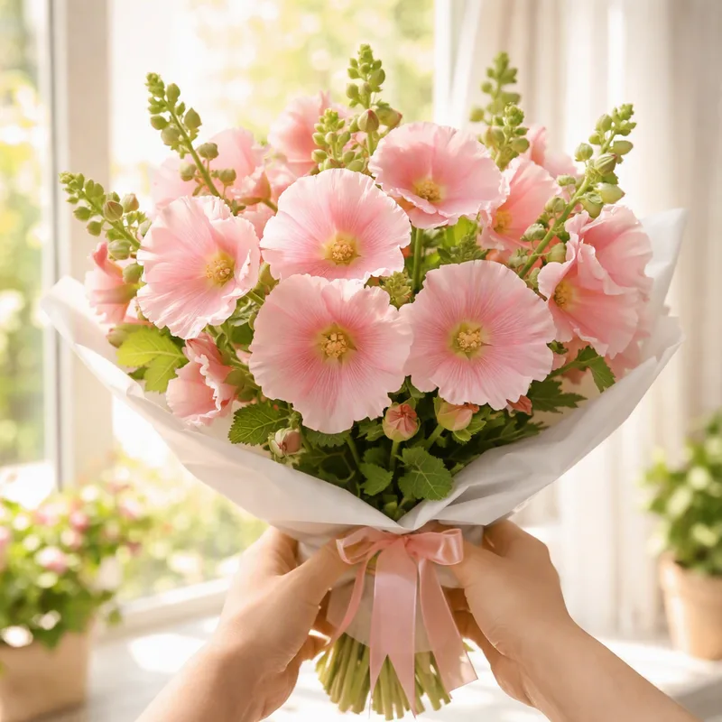 Malva-rosa cor-de-rosa - imagem 3