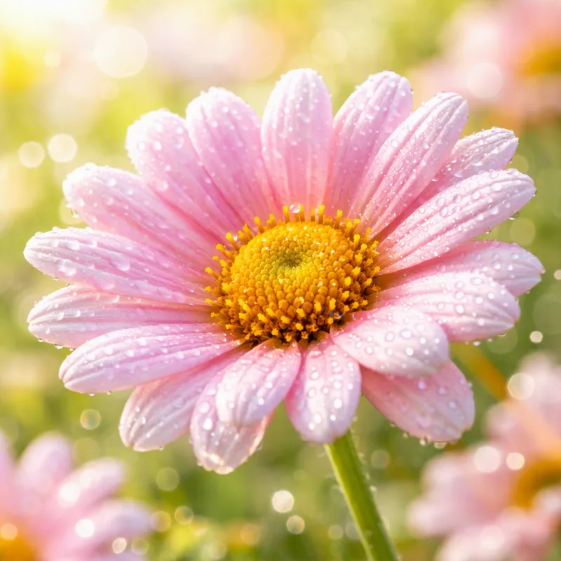 Margarida-arbustiva rosa