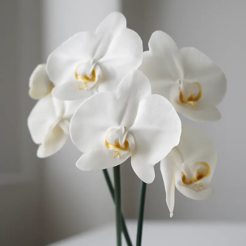 Orquídea branca (Phalaenopsis) - imagem 3