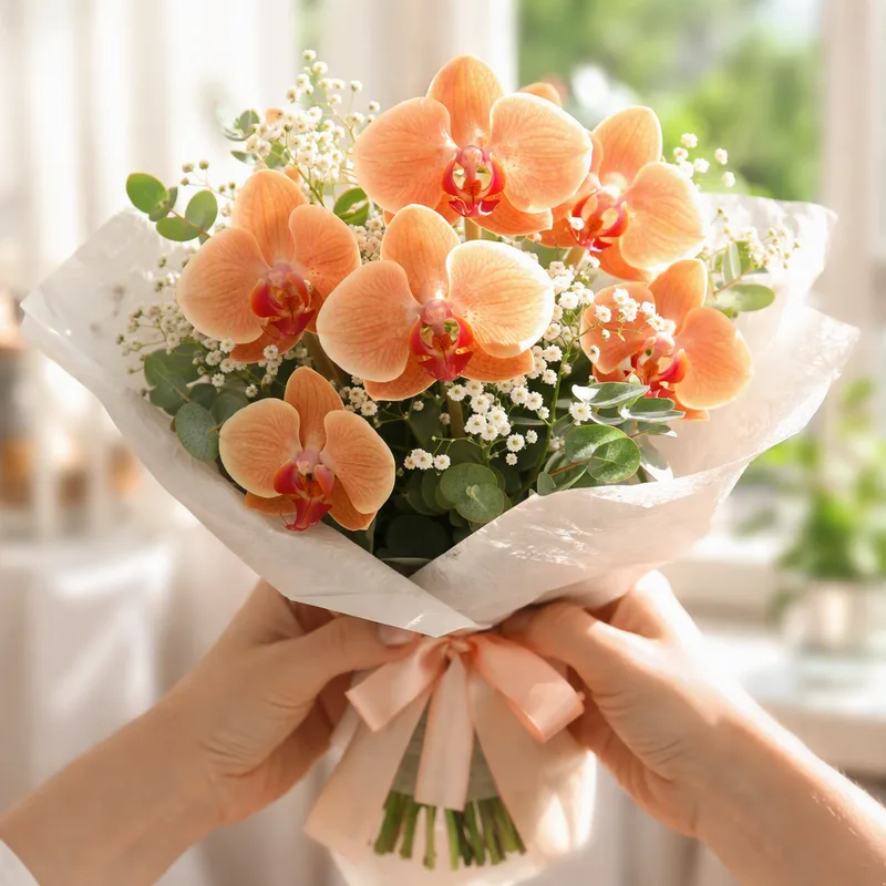 Orquídea (orquídea-da-noiva) - clássica - imagem 3