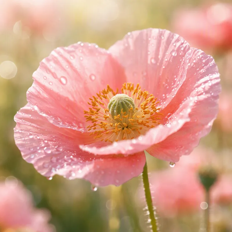 Papoila rosa