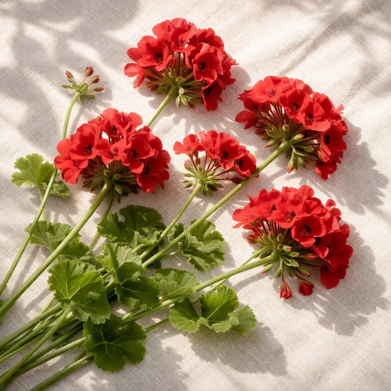 Pelargónio - Vermelho - imagem 4