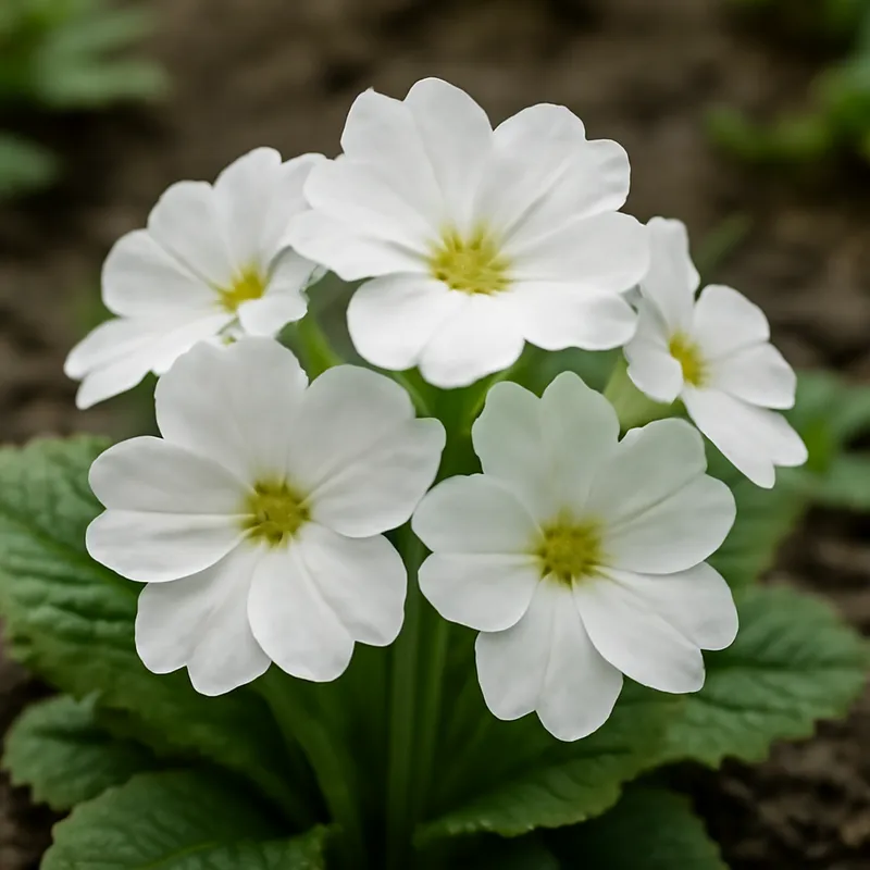 Primula branca - imagem 4