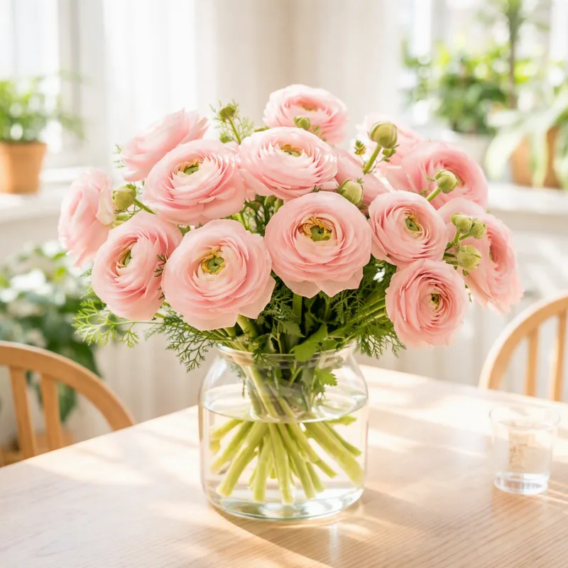 Ranúnculo - rosa - imagem 2