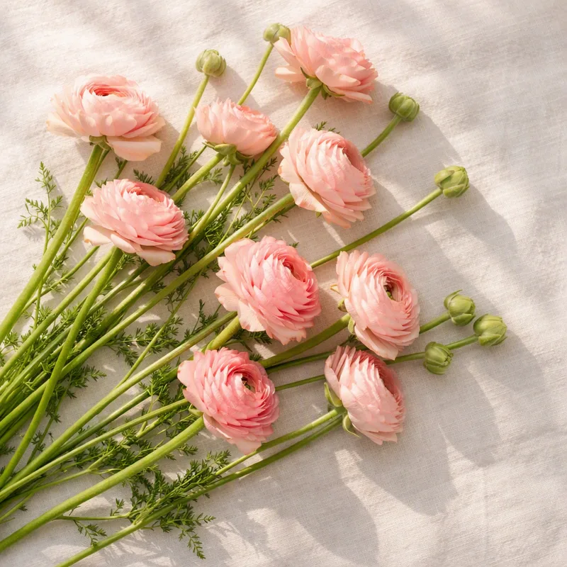 Ranúnculo - rosa - imagem 4
