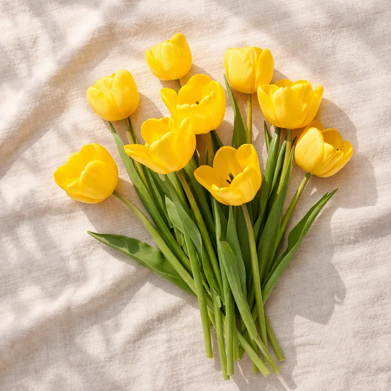 Tulipa clássica amarela - imagem 4