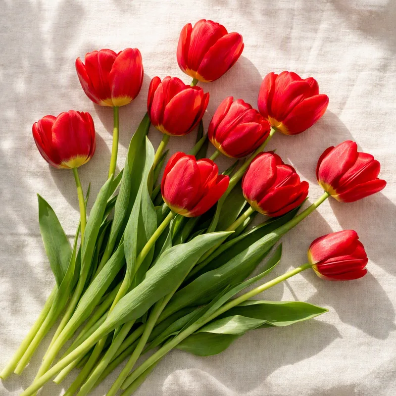 Tulipa vermelha - imagem 4