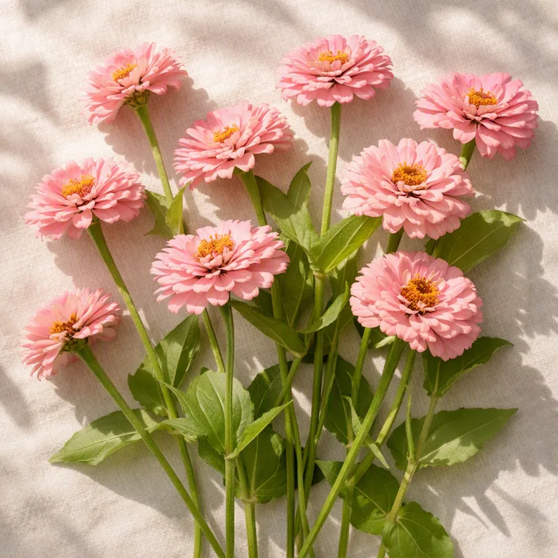 Zinnia - rosa - imagem 4