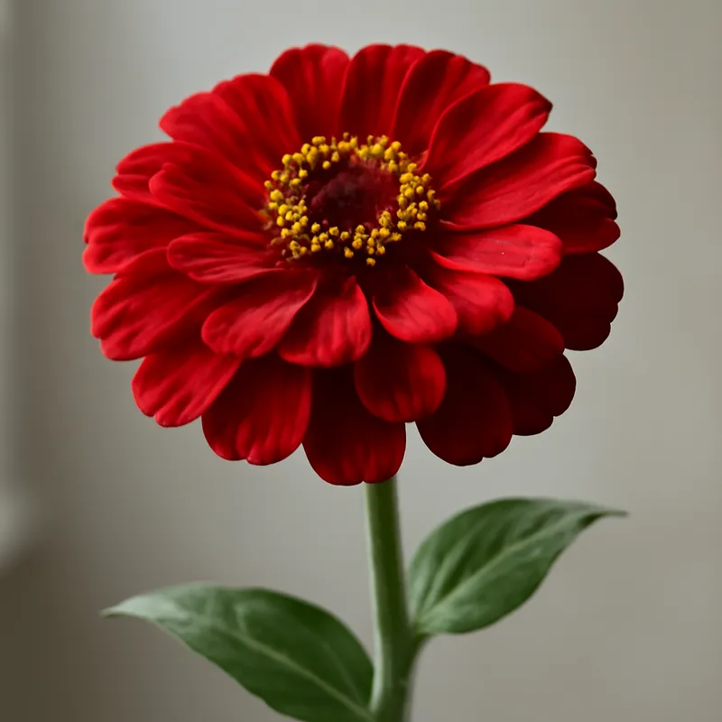 Zinnia vermelha